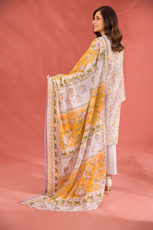 Nishat 3 Piece - Printed Suit - 42201563-R