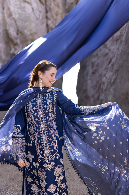 Lawn-3PC Embroidered - 1411