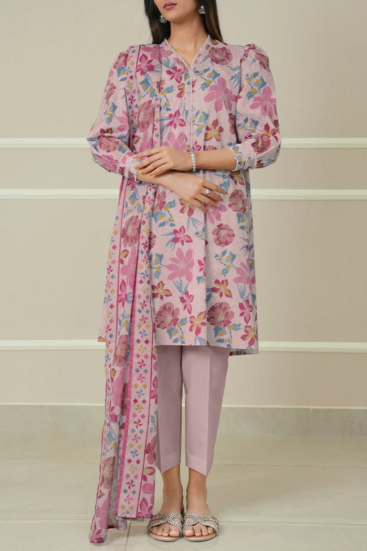 Saya Lawn 3 Piece Unstitched - WUNS-5868
