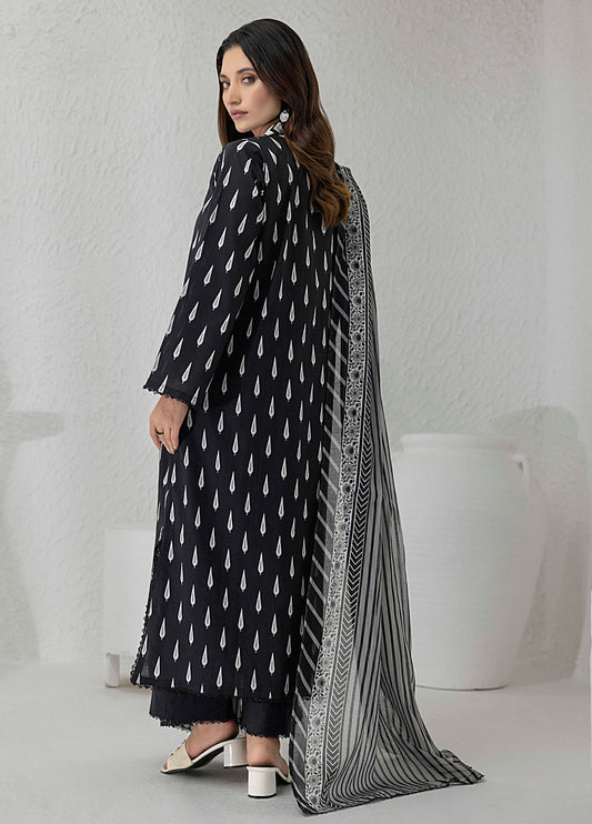 Regalia Textiles Printed Lawn Suits Unstitched 3 Piece RGT25BW D-05 - Summer Collection