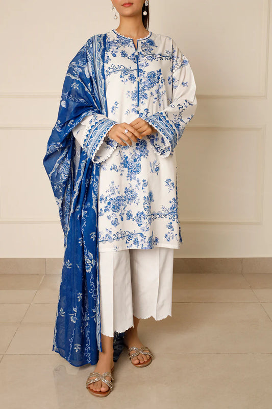 Saya Lawn 3 Piece Unstitched - WUNS-5871