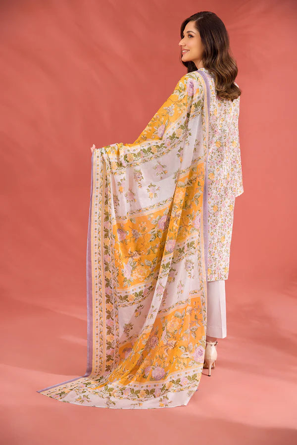 Nishat 3 Piece - Printed Suit - 42201563-R