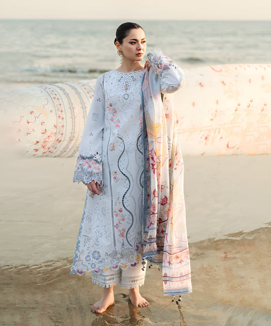 Lawn-3PC Embroidered - 1381