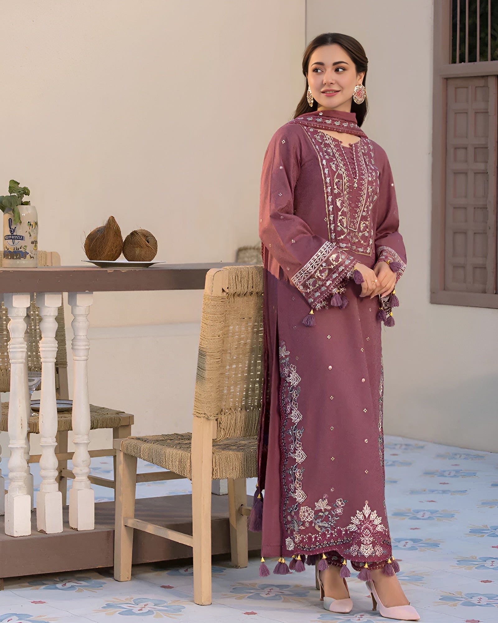 Lawn-3PC Embroidered - 1321