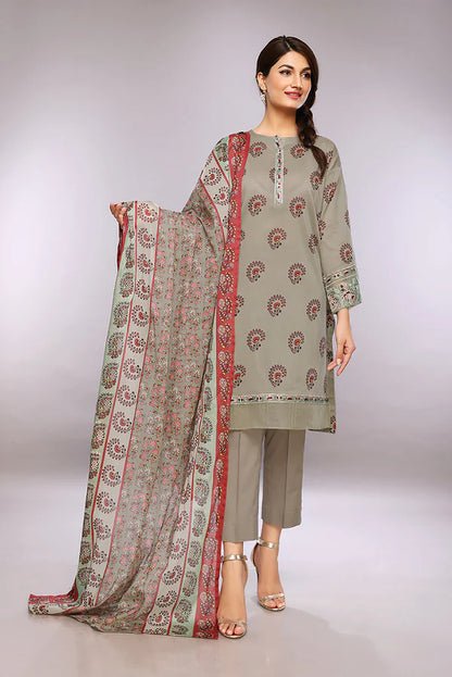 Nishat 3 Piece - Printed - 42201804-R