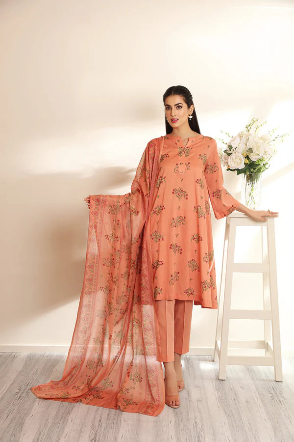 3 Piece - Printed Suit - 42201038-R