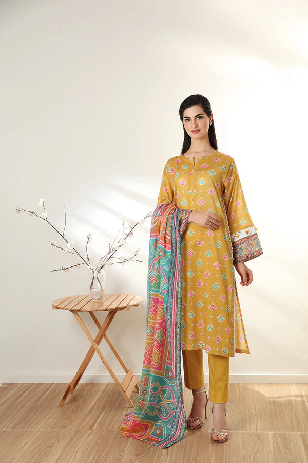 Nishat 3 Piece - Printed Suit - 42201036-R