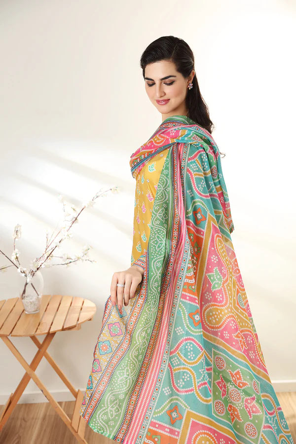 Nishat 3 Piece - Printed Suit - 42201036-R