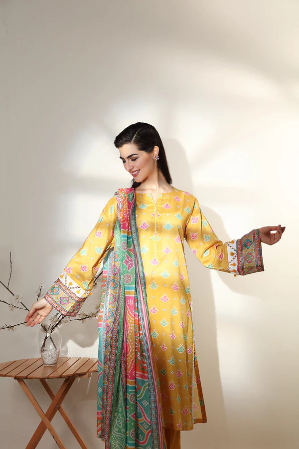 Nishat 3 Piece - Printed Suit - 42201036-R