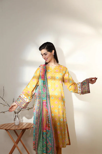 Nishat 3 Piece - Printed Suit - 42201036-R