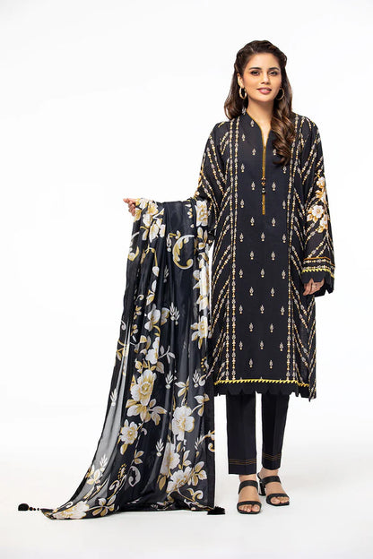 Nishat 3 Piece - Printed Suit - 42101644-R