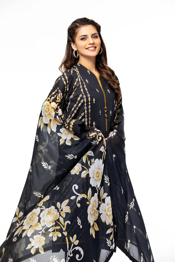 Nishat 3 Piece - Printed Suit - 42101644-R