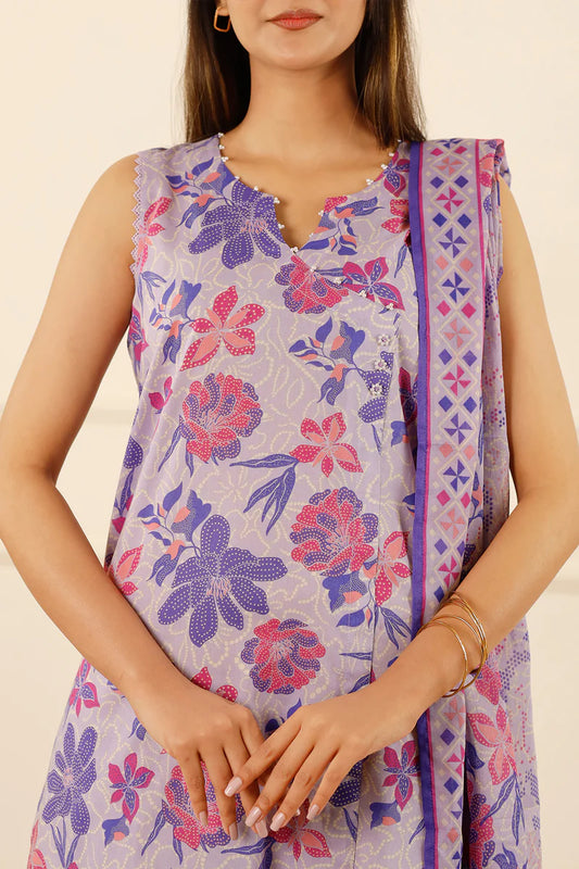 Saya Lawn 3 Piece Unstitched - WUNS-5867