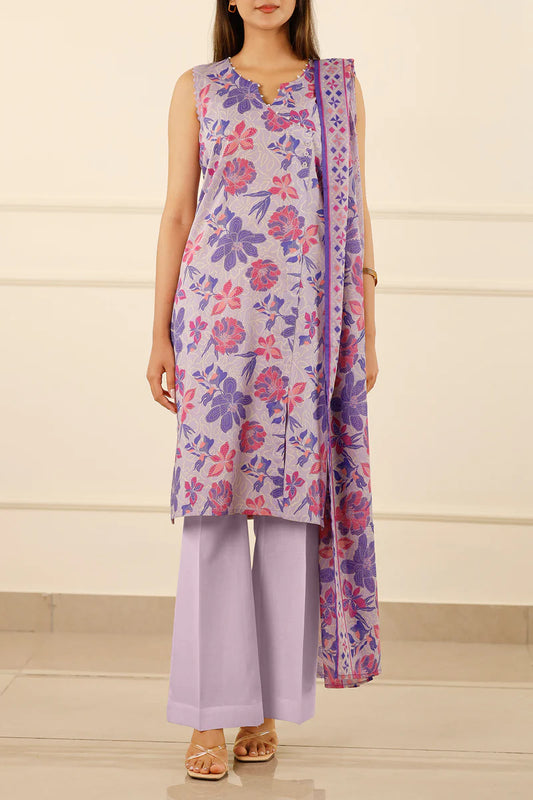 Saya Lawn 3 Piece Unstitched - WUNS-5867