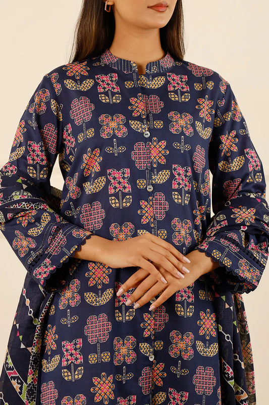 Saya Lawn 3 Piece Unstitched - WUNS-5869