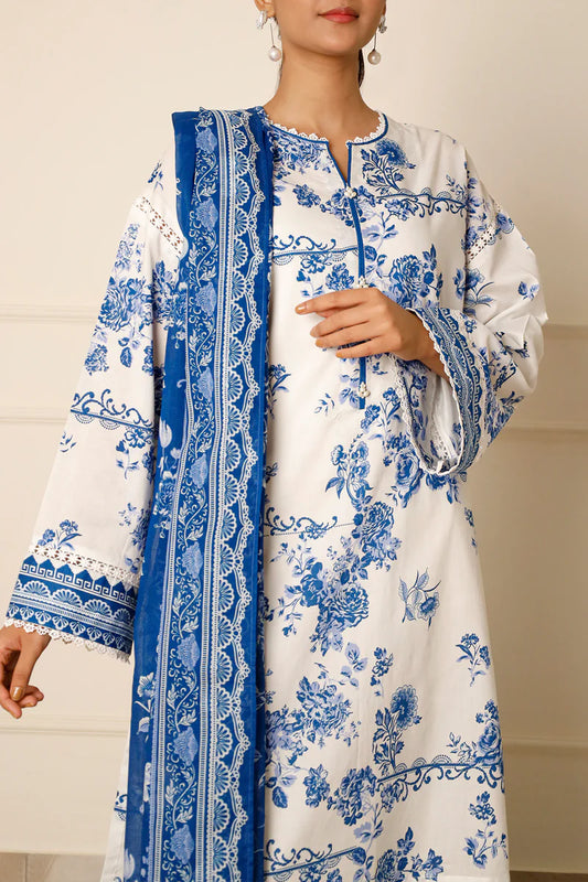 Saya Lawn 3 Piece Unstitched - WUNS-5871