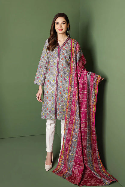 Nishat 3 Piece - Printed Suit - 42206256-1-R