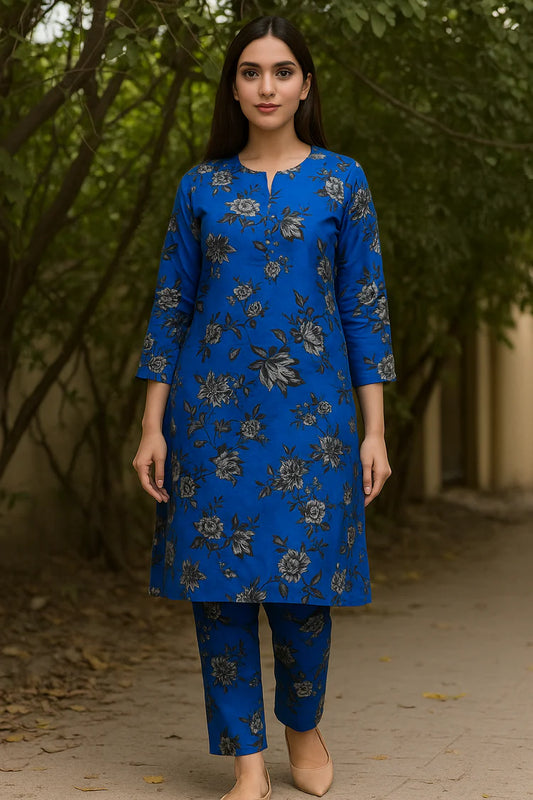 COTTON PRINTED 2 PC - UNSTITCHED