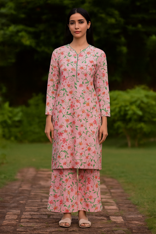 COTTON PRINTED 2 PC - UNSTITCHED