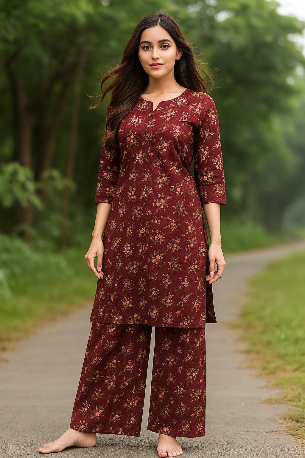 COTTON PRINTED 2 PC - UNSTITCHED