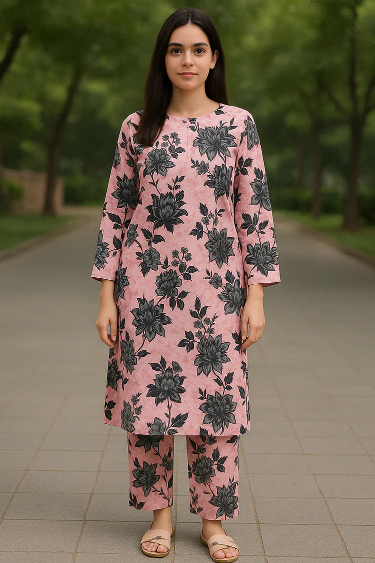 COTTON PRINTED 2 PC - UNSTITCHED