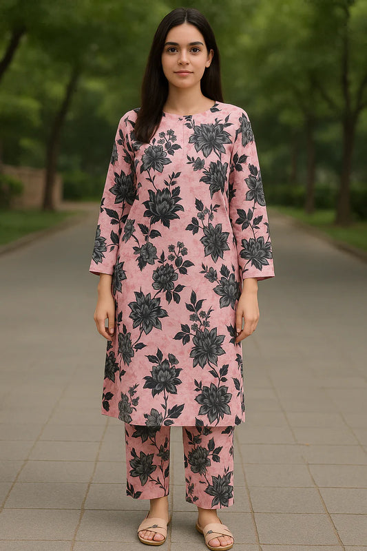 COTTON PRINTED 2 PC - UNSTITCHED
