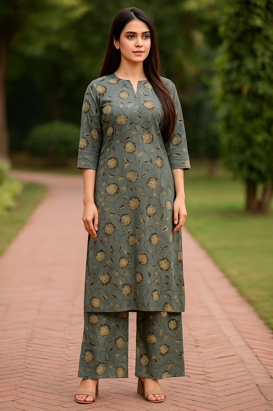 COTTON PRINTED 2 PC - UNSTITCHED