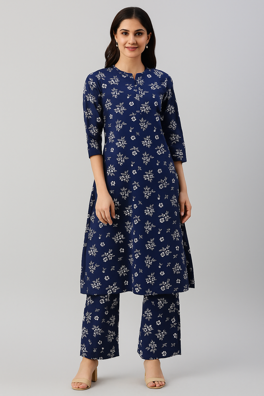 POLO COTTON PRINTED 2 PC