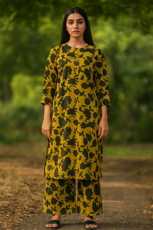 COTTON PRINTED 2 PC - UNSTITCHED