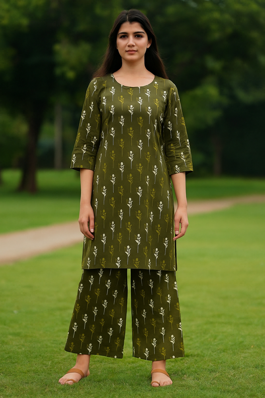COTTON PRINTED 2 PC - UNSTITCHED