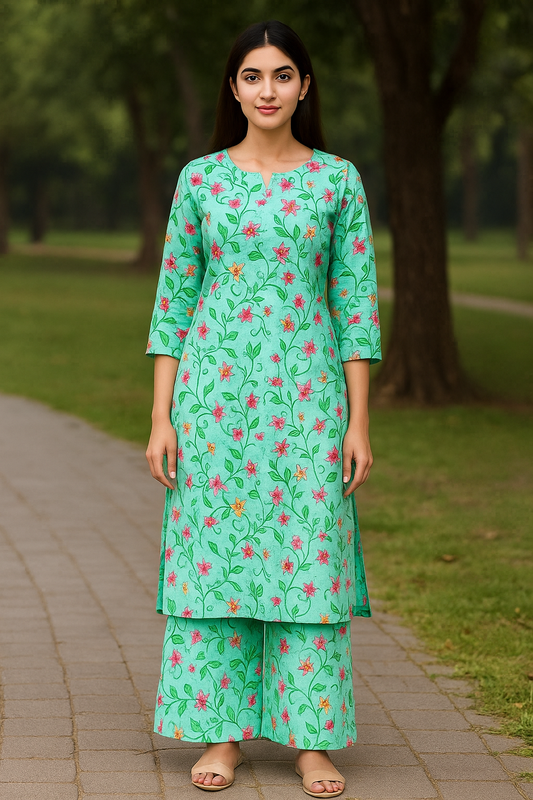 COTTON PRINTED 2 PC - UNSTITCHED