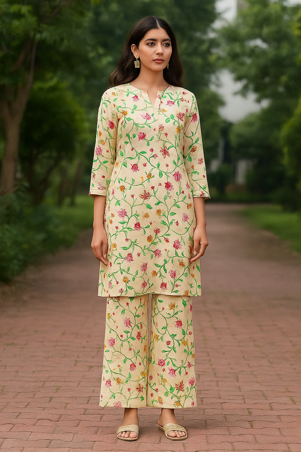 COTTON PRINTED 2 PC - UNSTITCHED