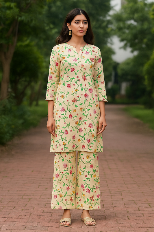 COTTON PRINTED 2 PC - UNSTITCHED