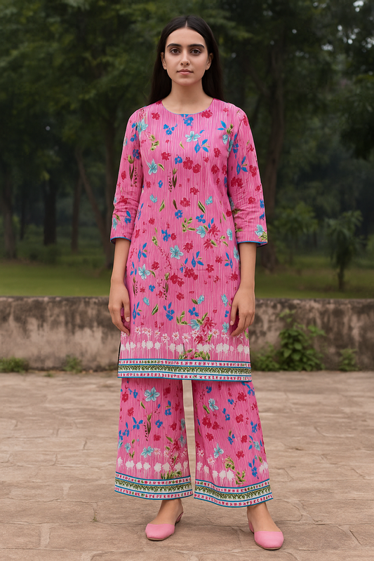 COTTON PRINTED 2 PC - UNSTITCHED