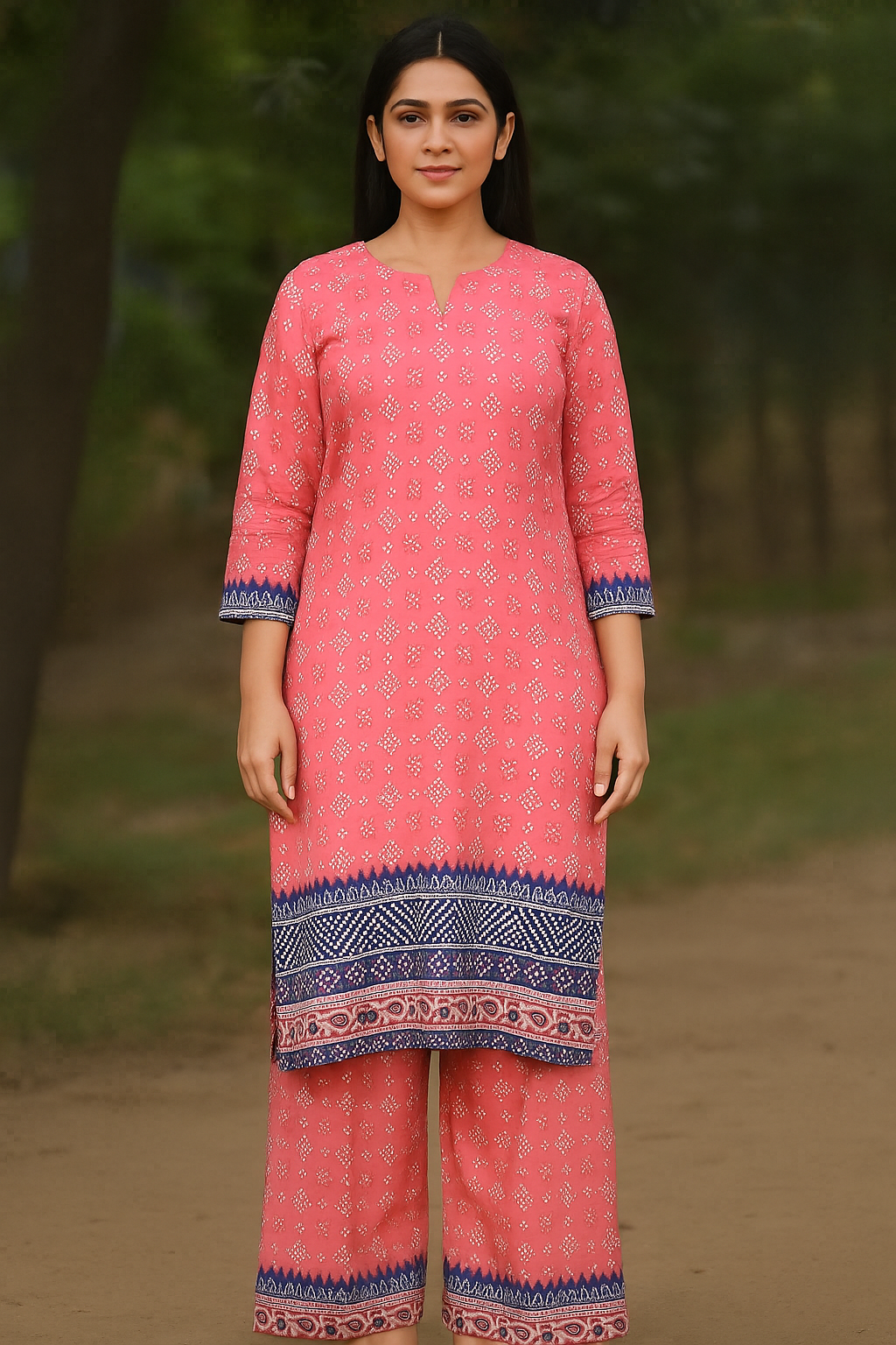 COTTON PRINTED 2 PC - UNSTITCHED