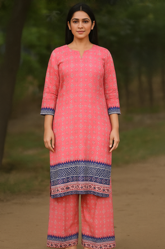 COTTON PRINTED 2 PC - UNSTITCHED