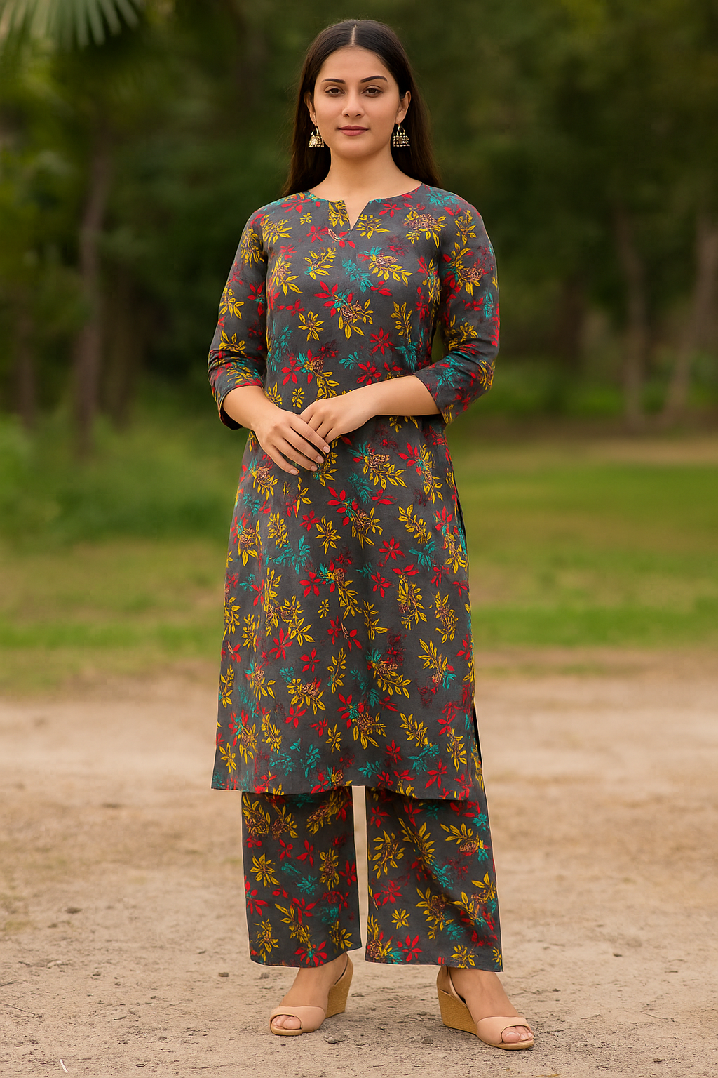 COTTON PRINTED 2 PC - UNSTITCHED