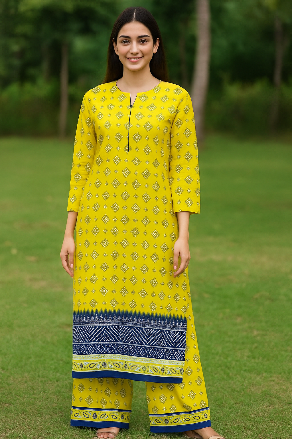 COTTON PRINTED 2 PC - UNSTITCHED