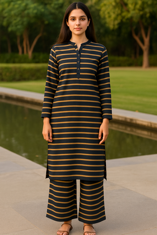 POLO COTTON PRINTED 2 PC