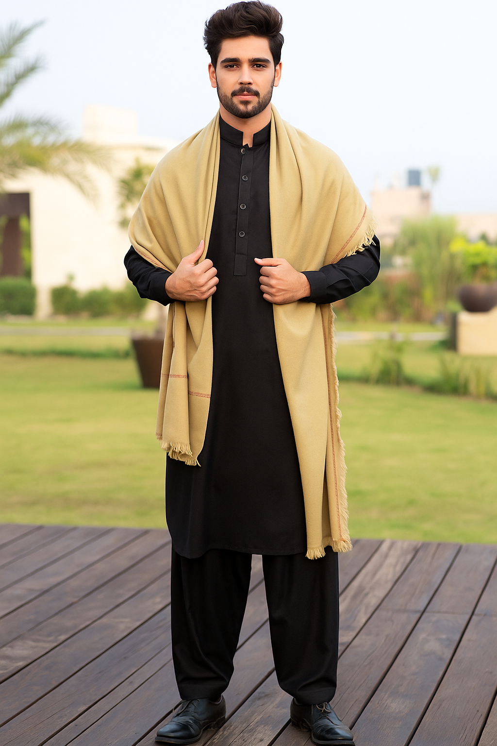 J. GENTS WOOL SHAWL SKIN