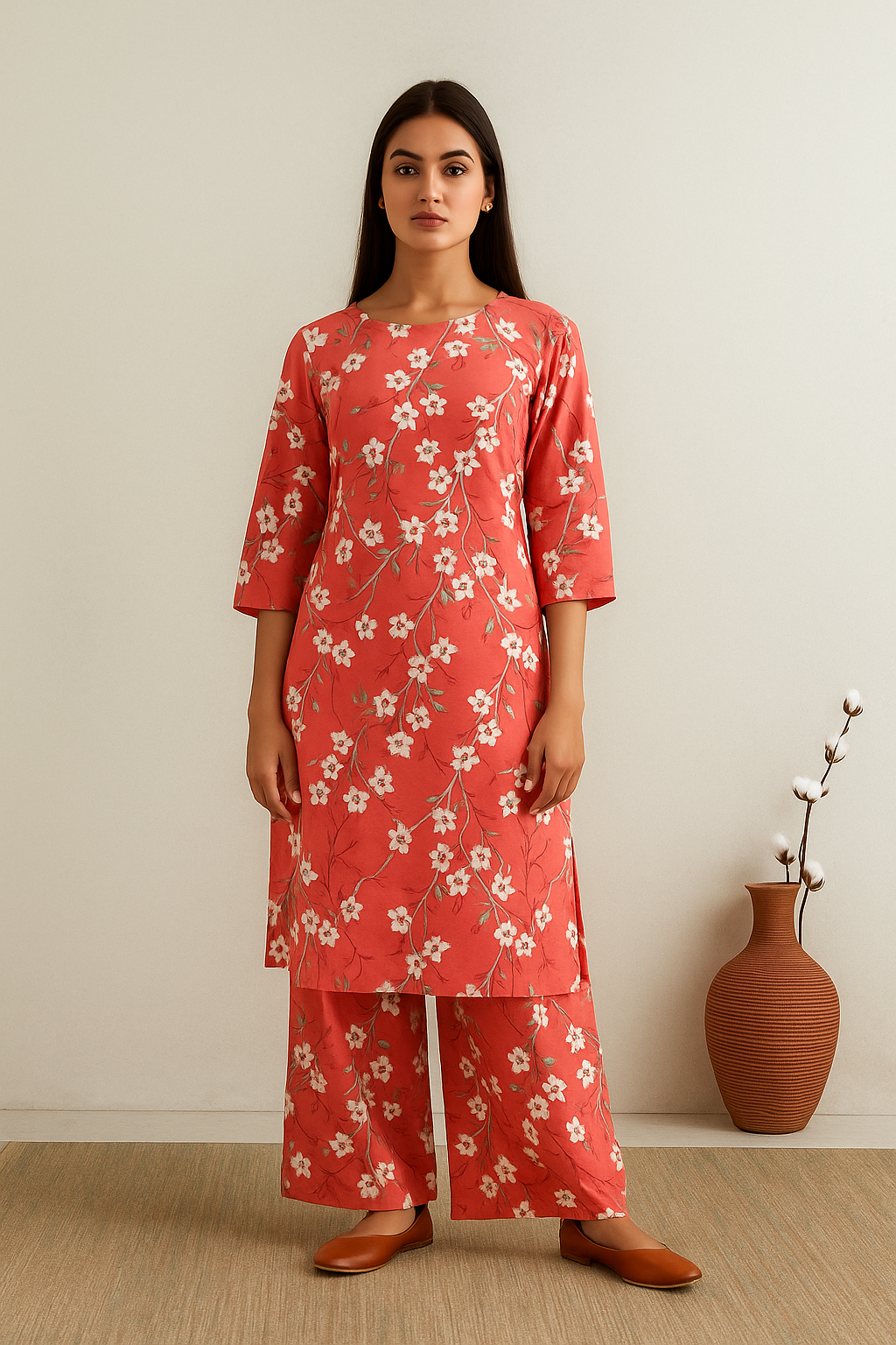 COTTON PRINTED 2 PC - UNSTITCHED