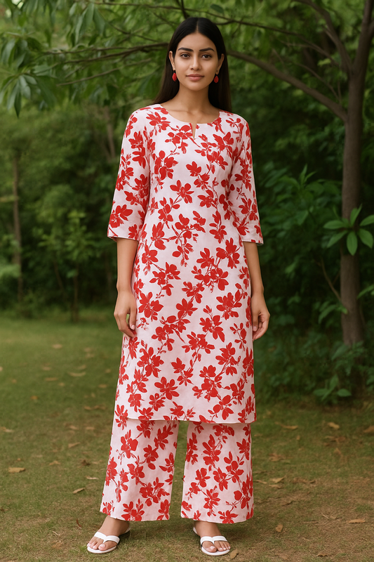 COTTON PRINTED 2 PC - UNSTITCHED