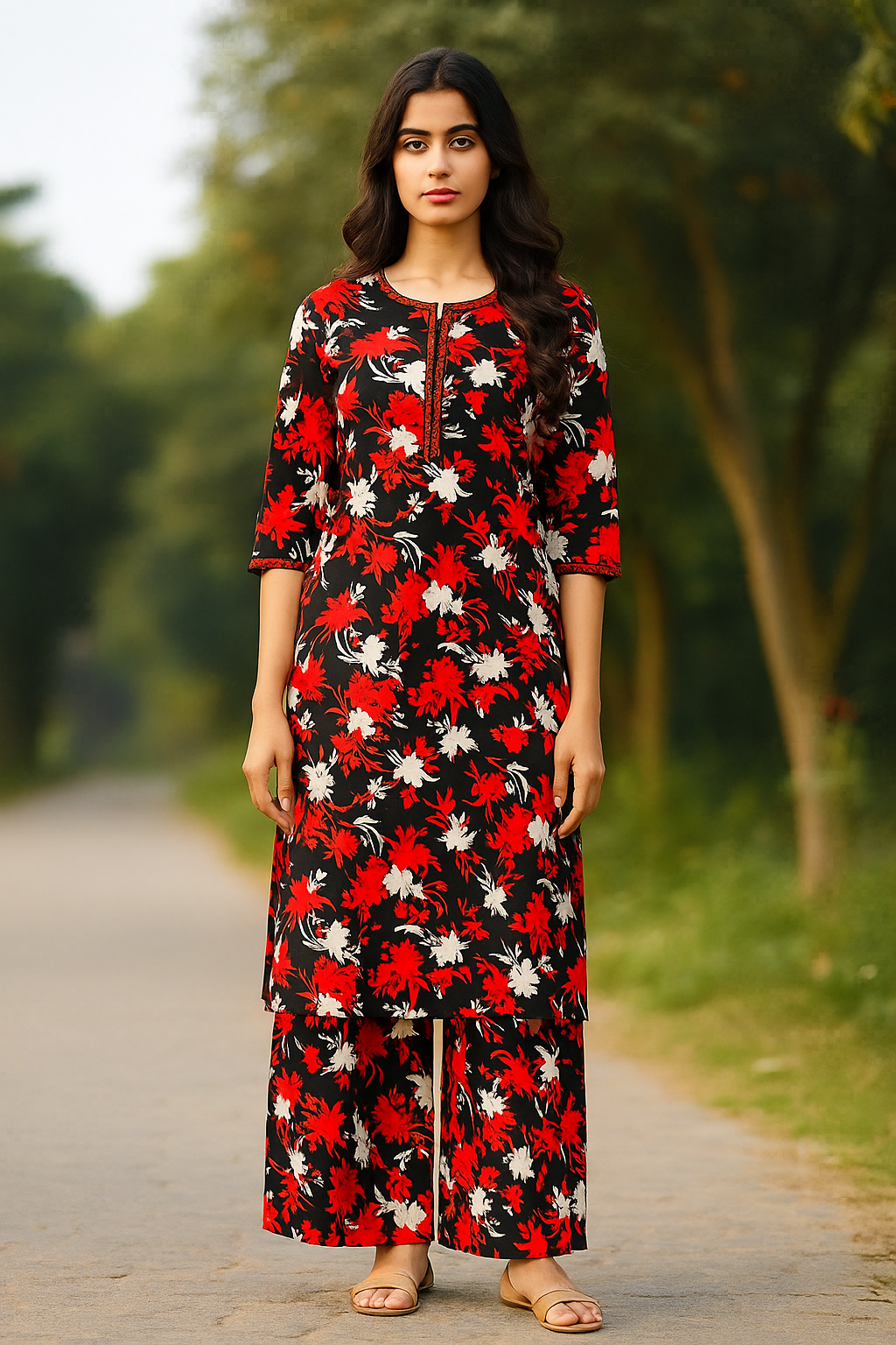 COTTON PRINTED 2 PC - UNSTITCHED