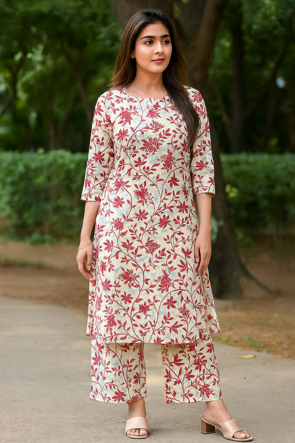 COTTON PRINTED 2 PC - UNSTITCHED