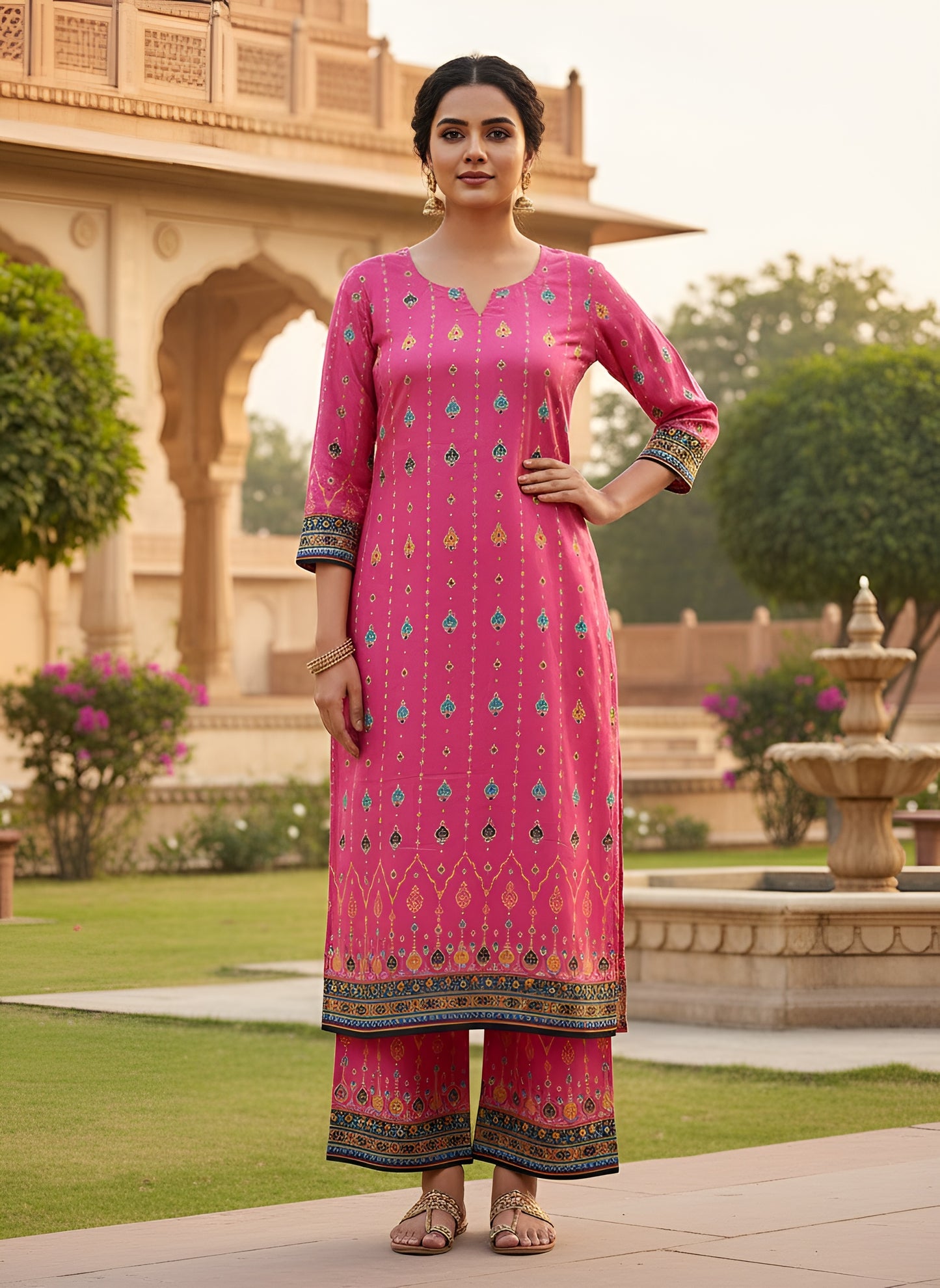 COTTON PRINTED 2 PC - UNSTITCHED