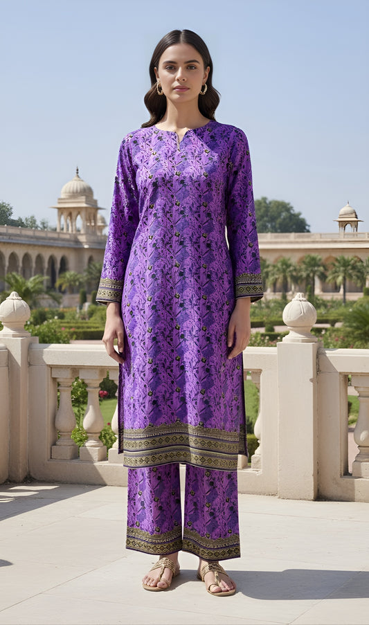 COTTON PRINTED 2 PC - UNSTITCHED