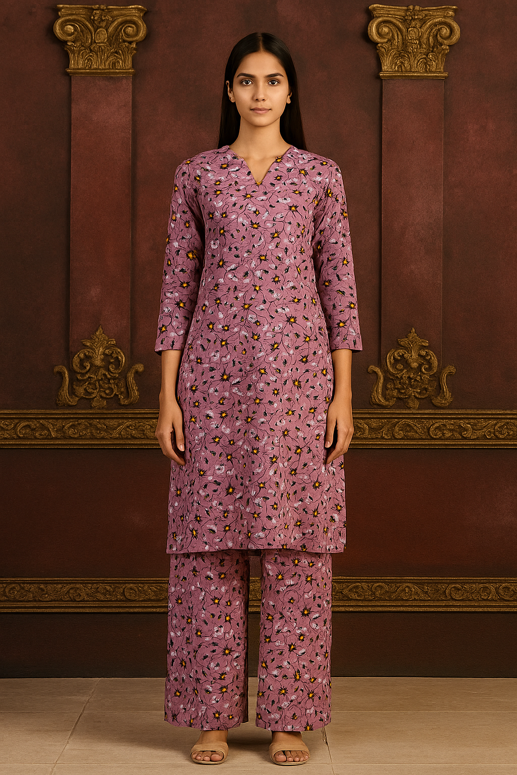 COTTON PRINTED 2 PC - UNSTITCHED