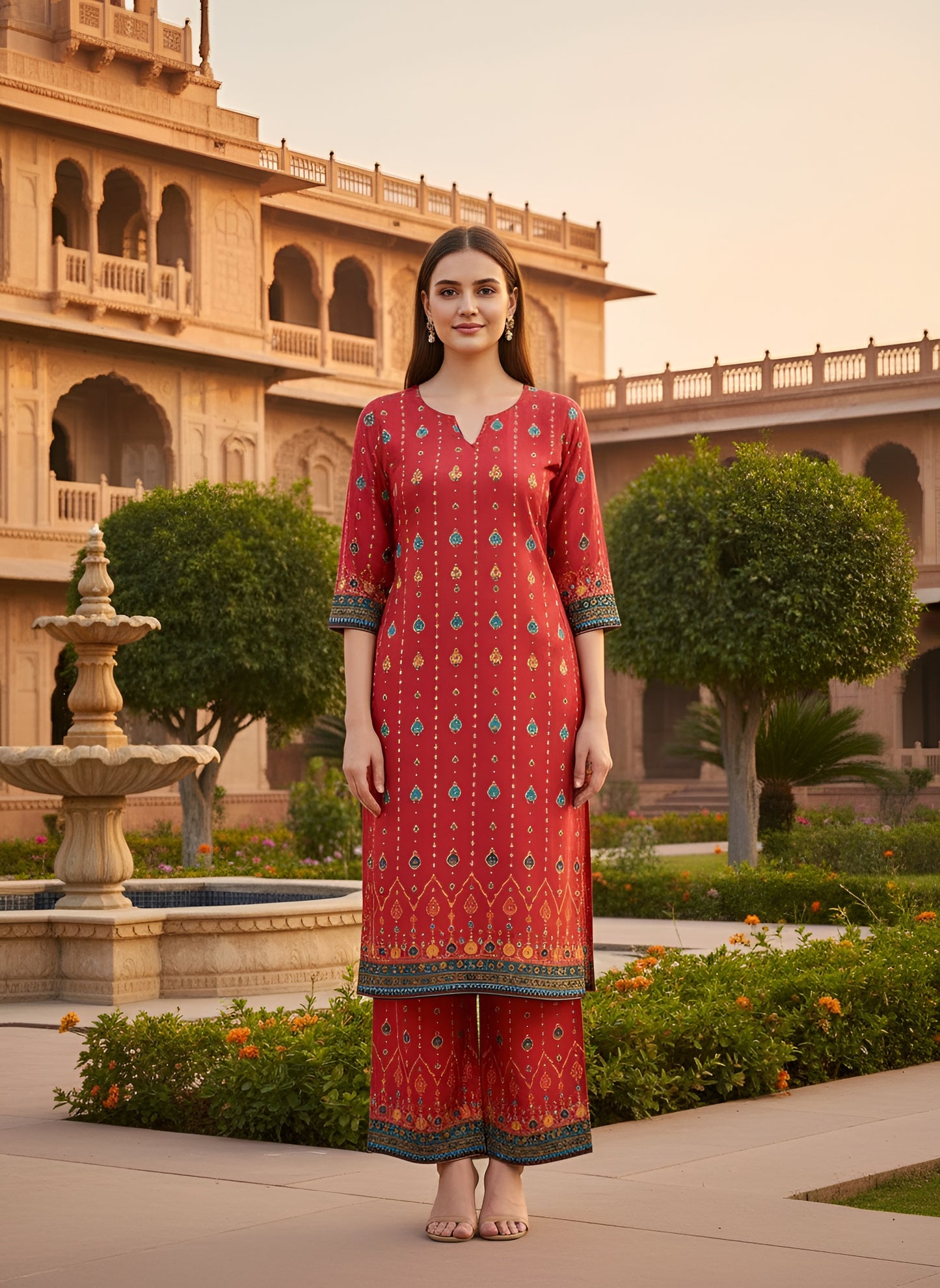 COTTON PRINTED 2 PC - UNSTITCHED